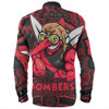 Essendon Long Sleeve Shirt Blazing Spirit Of Victory