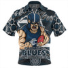 Carlton Zip Polo Shirt Blazing Spirit Of Victory