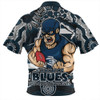 Carlton Zip Polo Shirt Blazing Spirit Of Victory