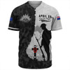 Australia Baseball Shirt Anzac Day Lest We Forget Black Grunge Style