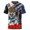 Geelong Cats T-Shirt Anzac Day Honor United In Spirit
