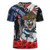 Geelong Cats T-Shirt Anzac Day Honor United In Spirit