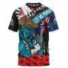 Port Adelaide T-Shirt Anzac Day Honor United In Spirit