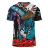 Port Adelaide T-Shirt Anzac Day Honor United In Spirit