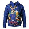 Australia Hoodie Happy Australia Day Funny Kangaroo With Beer