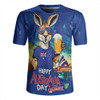 Australia Rugby Jersey Happy Australia Day Funny Kangaroo With Beer