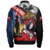 St. George Illawarra Dragons Bomber Jacket United In Spirit Anzac Day Tribute