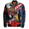 St. George Illawarra Dragons Bomber Jacket United In Spirit Anzac Day Tribute