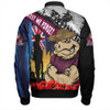 Queensland Maroons Bomber Jacket United In Spirit Anzac Day Tribute