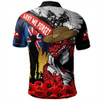 St. George Illawarra Dragons Polo Shirt United In Spirit Anzac Day Tribute