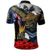 North Queensland Cowboys Polo Shirt United In Spirit Anzac Day Tribute