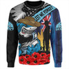 Cronulla-Sutherland Sharks Sweatshirt United In Spirit Anzac Day Tribute