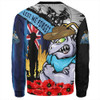 New South Wales Blues Sweatshirt United In Spirit Anzac Day Tribute