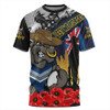 North Queensland Cowboys T-Shirt United In Spirit Anzac Day Tribute