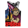 Queensland Maroons Men Singlet United In Spirit Anzac Day Tribute