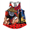 Newcastle Knights Women Racerback Singlet United In Spirit Anzac Day Tribute