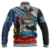 Cronulla-Sutherland Sharks Baseball Jacket United In Spirit Anzac Day Tribute