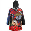 Newcastle Knights Snug Hoodie United In Spirit Anzac Day Tribute