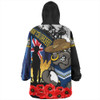 North Queensland Cowboys Snug Hoodie United In Spirit Anzac Day Tribute