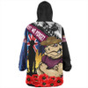 Queensland Maroons Snug Hoodie United In Spirit Anzac Day Tribute
