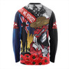 St. George Illawarra Dragons Long Sleeve T-shirt United In Spirit Anzac Day Tribute