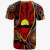 [Custom] Australia T-shirt - Australia Aboriginal Dots With Didgeridoo