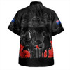 Australia Hawaiian Shirt Anzac Lest We Forget Light Horse Design