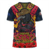 Adelaide Crows T-Shirt Ripped Legacy Of The Game The ANZAC Spirit Lives On