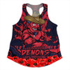 Melbourne Women Racerback Singlet Ripped Legacy Of The Game The ANZAC Spirit Lives On