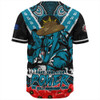Port Adelaide Baseball Shirt Ripped Legacy Of The Game The ANZAC Spirit Lives On
