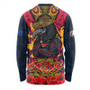 Adelaide Crows Long Sleeve T-shirt Ripped Legacy Of The Game The ANZAC Spirit Lives On