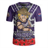 Fremantle Rugby Jersey Ripped Legacy Of The Game The ANZAC Spirit Lives On