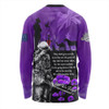 Australia Long Sleeve T-shirt Anzac Day Remembering The Animals Victims Of War