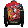Redcliffe Dolphins Bomber Jacket Fearless ANZAC Defender
