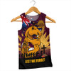 Brisbane Broncos Men Singlet Fearless ANZAC Defender