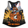 Wests Tigers Women Racerback Singlet Fearless ANZAC Defender