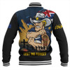 North Queensland Cowboys Baseball Jacket Fearless ANZAC Defender