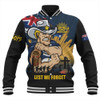 North Queensland Cowboys Baseball Jacket Fearless ANZAC Defender