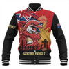 Redcliffe Dolphins Baseball Jacket Fearless ANZAC Defender