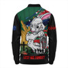 South Sydney Rabbitohs Long Sleeve Polo Shirt Fearless ANZAC Defender