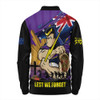 Melbourne Storm Long Sleeve Polo Shirt Fearless ANZAC Defender