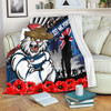 Geelong Cats Blanket Anzac Day Honor United In Spirit