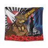 Hawthorn Tapestry Anzac Day Honor United In Spirit