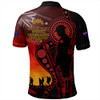 Australia Polo Shirt ANZAC Day Aboriginal Guardians Of The Dawn