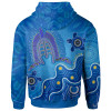 Australia Torres Strait Hoodie - Dhari And Turtle