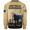 Australia Sweatshirt Anzac Day Brothers In Arms Gallipoli Remembrance