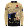 Australia Long Sleeve T-shirt Anzac Day Brothers In Arms Gallipoli Remembrance