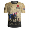 Australia Rugby Jersey Anzac Day Brothers In Arms Gallipoli Remembrance
