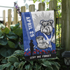 Canterbury-Bankstown Bulldogs Garden Flag Anzac Day Lest We Forget Strong Fighting Spirit