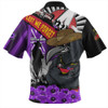 Adelaide Crows Hawaiian Shirt ANZAC Day Honor Purple Valor And Spirit